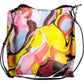 Yellow Polyurethane Women Handbag