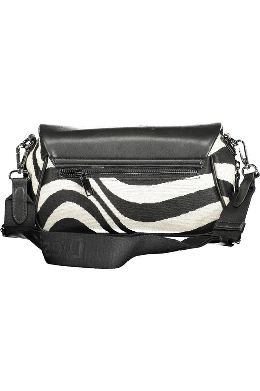 Black Cotton Women Handbag