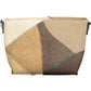 Beige Polyethylene Women Handbag
