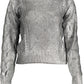 Silver Cotton Women Sweater