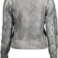 Silver Cotton Women Sweater