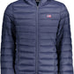 Blue Polyamide Men Jacket