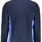 Blue Polyester Men Sweater