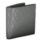Black Polyurethane Men Wallet