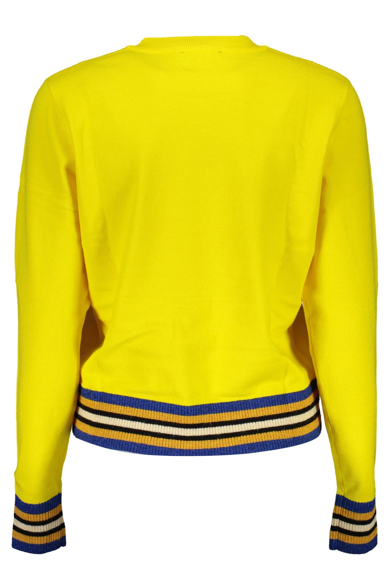 Radiant Yellow Contrast Detail Sweater