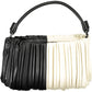Black Polyethylene Women Handbag