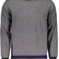 Gray Wool Men Sweater