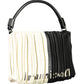 Black Polyethylene Women Handbag