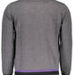 Gray Wool Men Sweater
