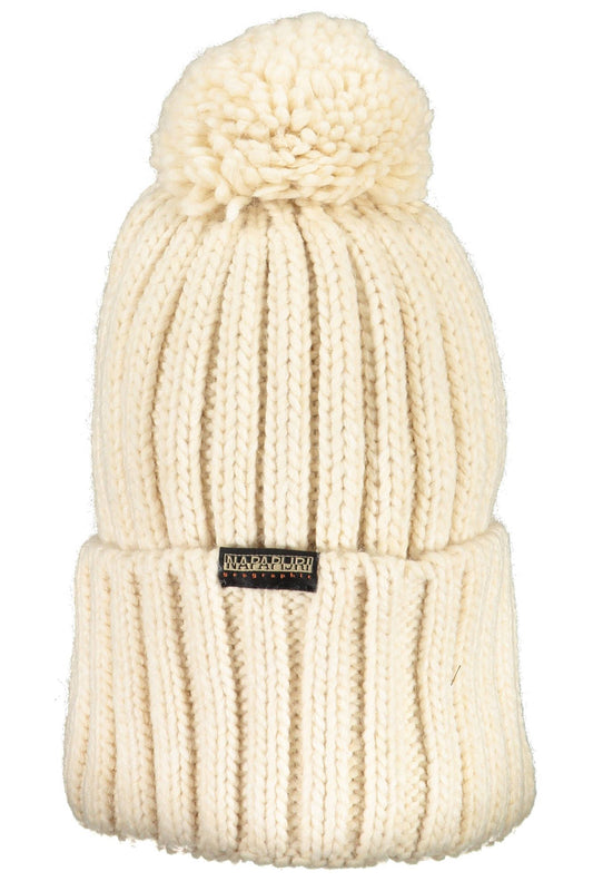 White Acrylic Men Hat
