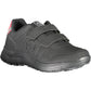 Black Polyester Men Sneaker