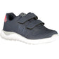 Blue Polyester Men Sneaker