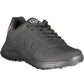 Black Polyester Men Sneaker