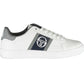 White Polyester Men Sneaker