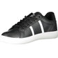 Black Polyester Men Sneaker