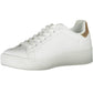 White Polyester Women Sneaker