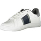 White Polyester Men Sneaker