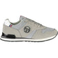 Gray Polyester Men Sneaker