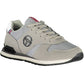 Gray Polyester Men Sneaker