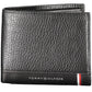 Black Polyurethane Men Wallet