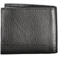 Black Polyurethane Men Wallet