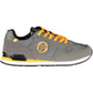 Gray Polyester Men Sneaker
