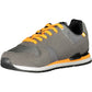 Gray Polyester Men Sneaker