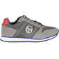 Gray Polyester Men Sneaker