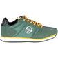 Green Polyester Men Sneaker