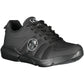 Black Polyester Men Sneaker
