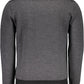 Gray Wool Men Sweater