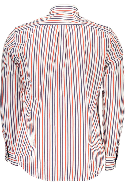 White Cotton Men Shirt