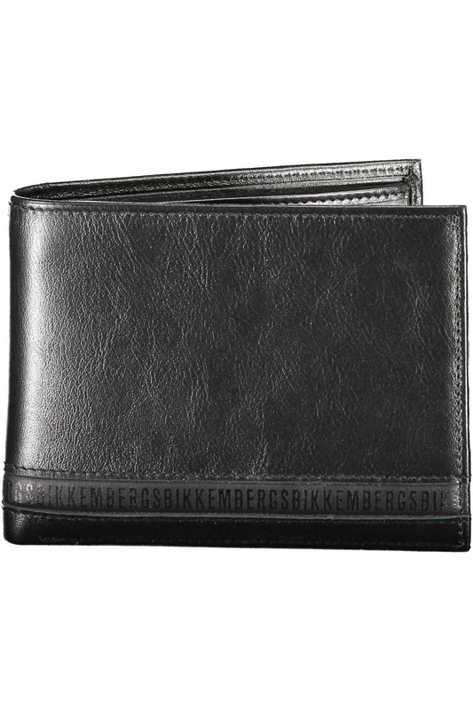 Black Leather Men Wallet