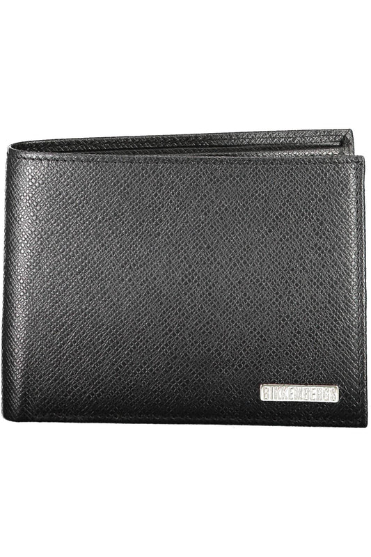 Black Leather Men Wallet