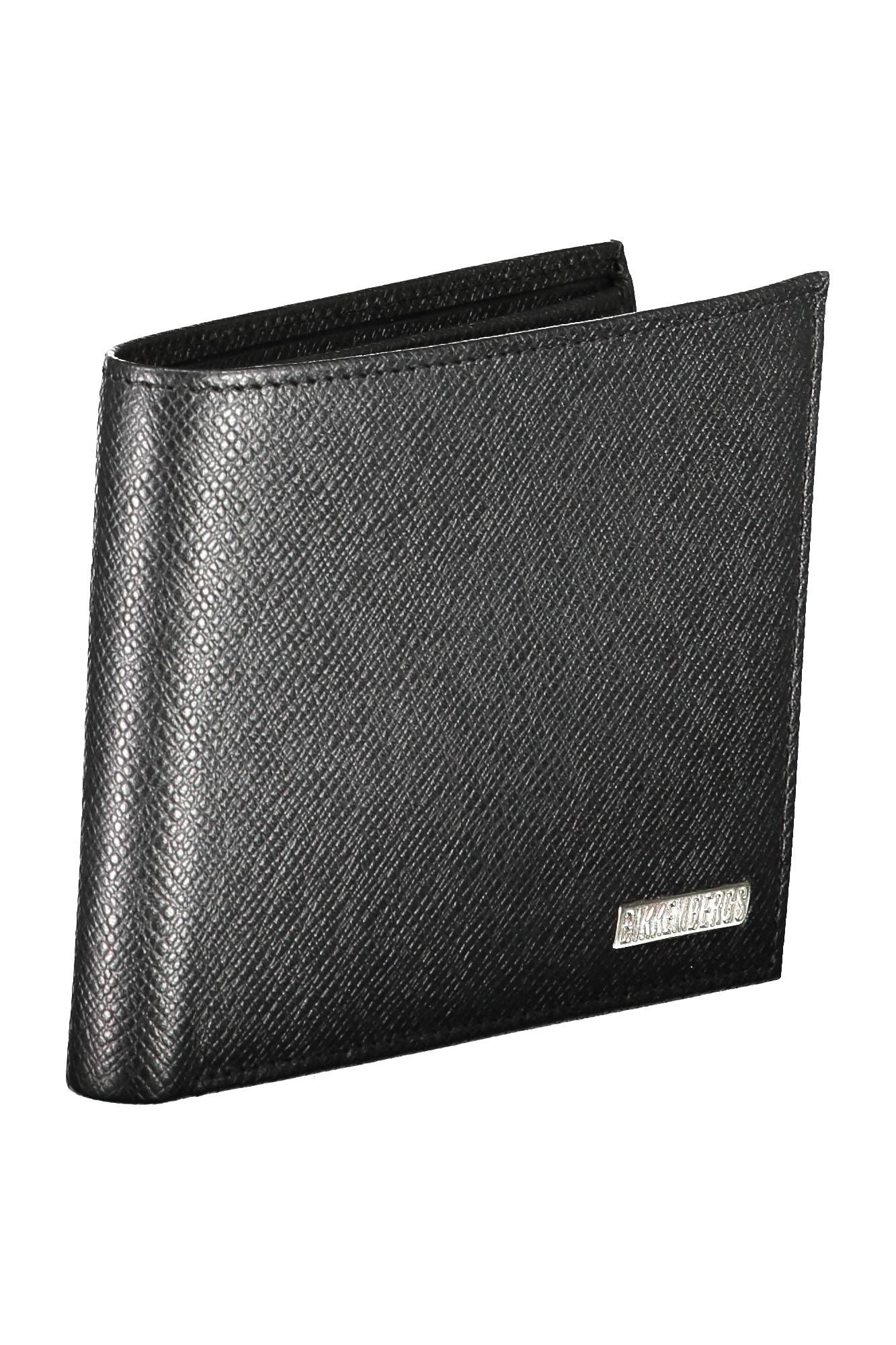 Black Leather Men Wallet
