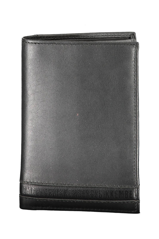 Black Leather Men Wallet