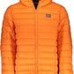 Orange Polyamide Men Jacket