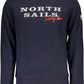 Blue Cotton Men Sweater