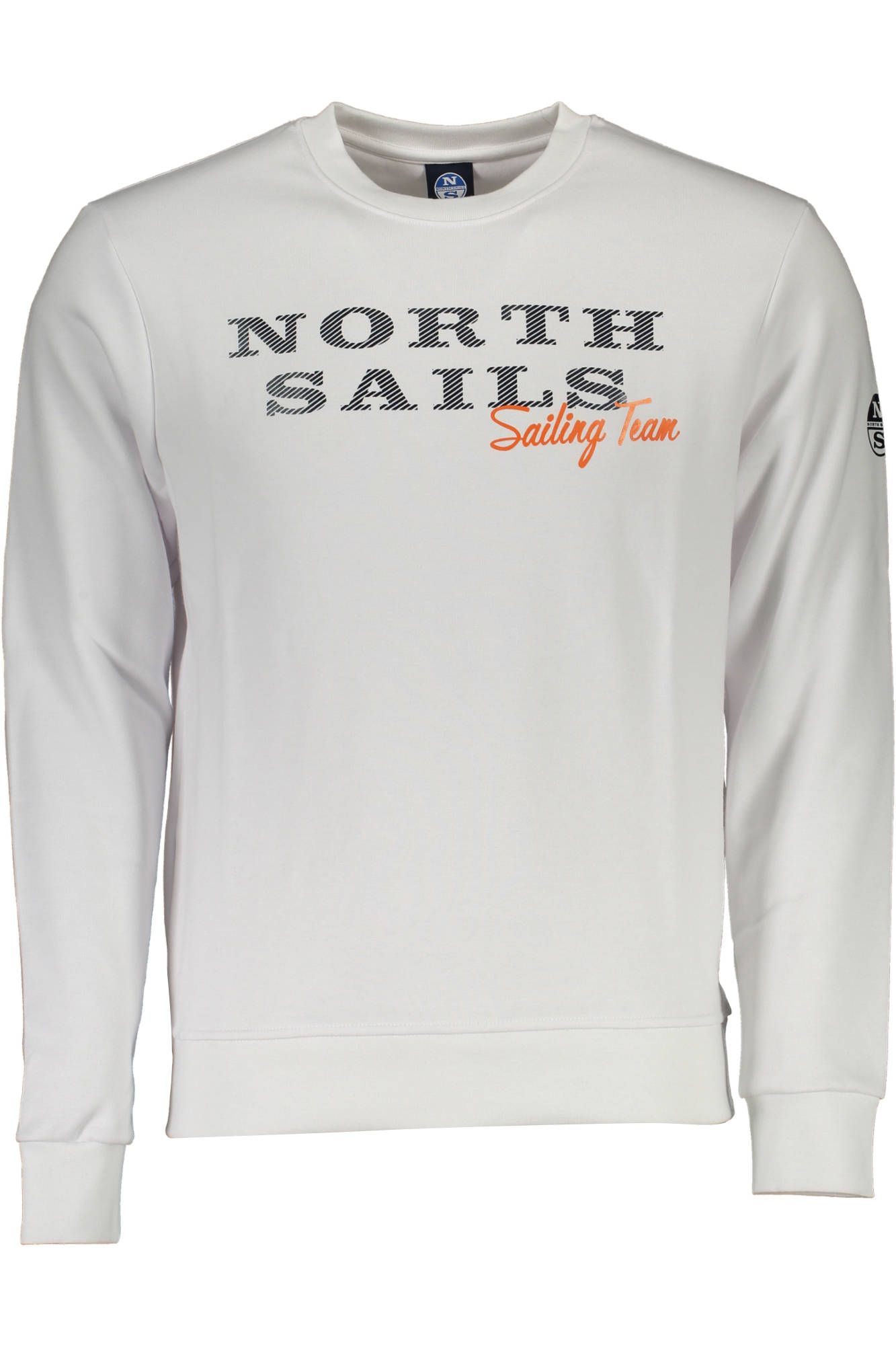 White Cotton Men's Sweater