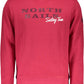 Red Cotton Men Sweater