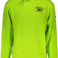 Green Cotton Men Sweater