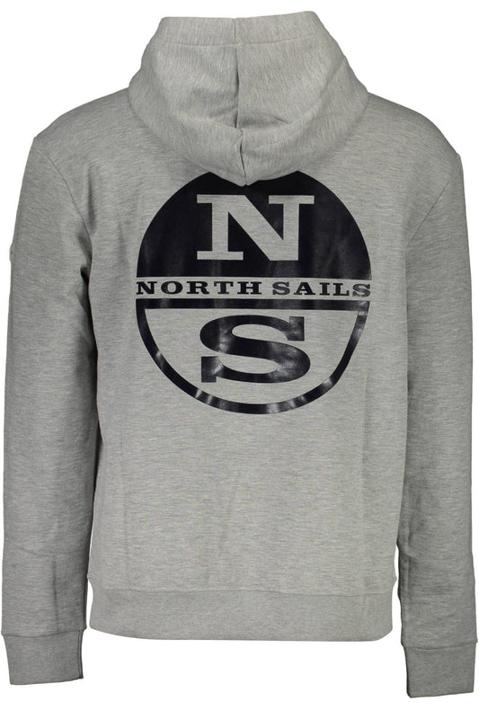 Gray Cotton Men Sweater
