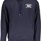 Blue Cotton Men Sweater