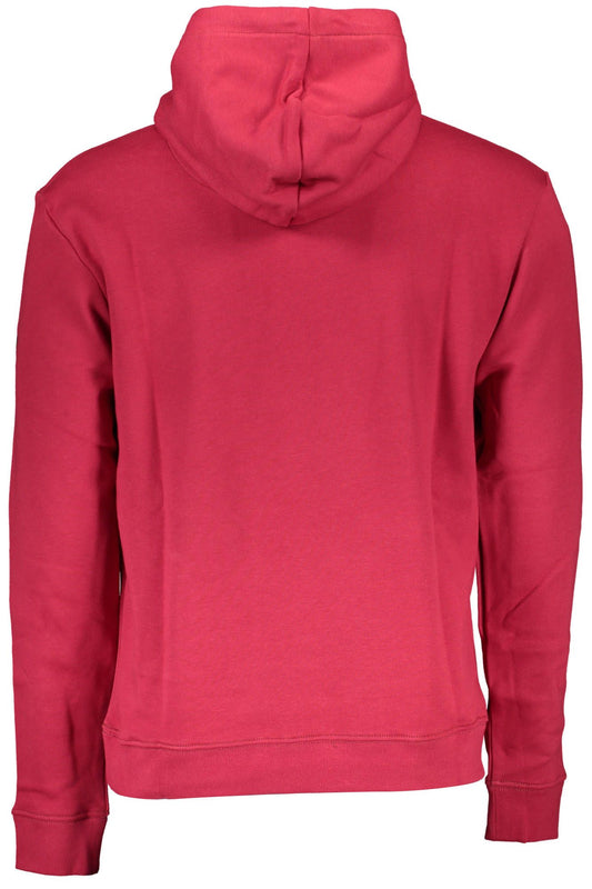 Red Cotton Mens Sweater