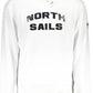 White Cotton Men Sweatshirt