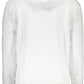 White Cotton Men Sweatshirt