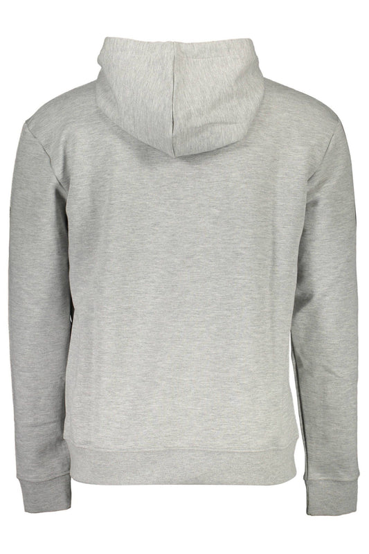 Gray Cotton Men Sweater