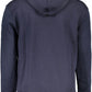 Blue Cotton Men Sweater