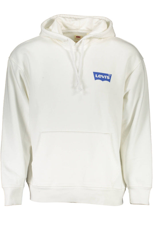 White Cotton Men Sweater