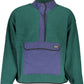 Green Polyester Men Sweater